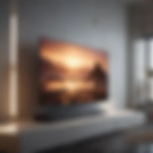 Sleek Design of LG OLED 43-Inch TV