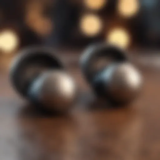 Sleek and stylish wireless earbuds