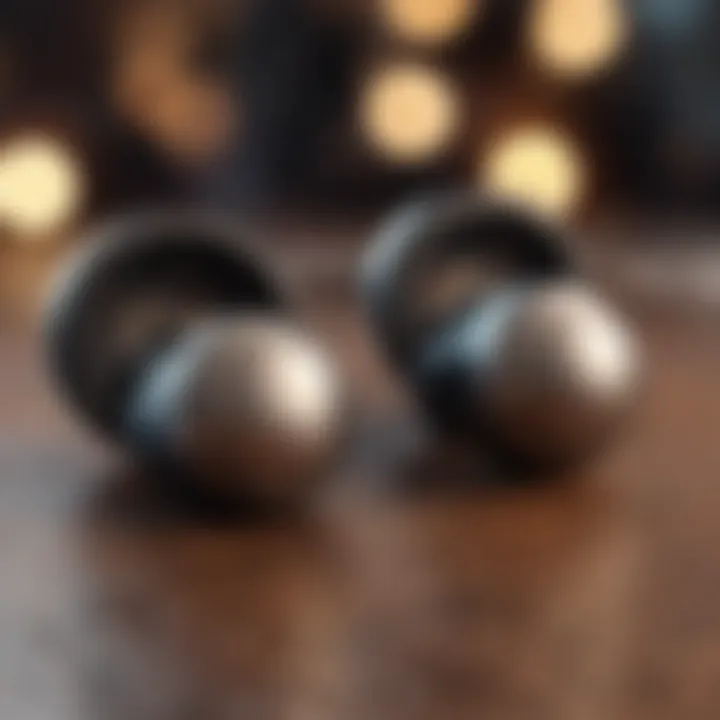 Sleek and stylish wireless earbuds