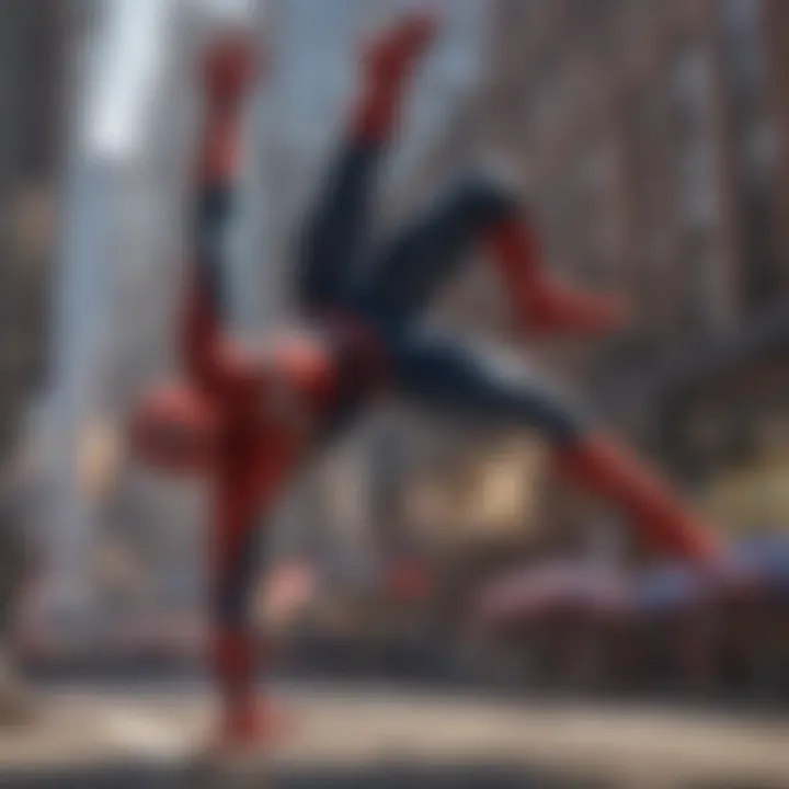 Spider-Man's Acrobatic Feats