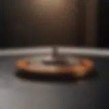 A close-up of a spinning top, symbolizing time manipulation