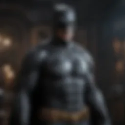 Original Batman costume design from the comics