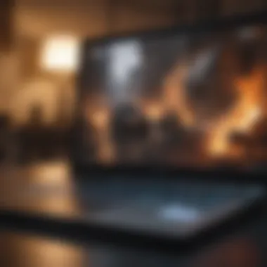 Advanced Cooling Solutions in Gaming Laptops High-performance gaming laptop showcasing advanced cooling system