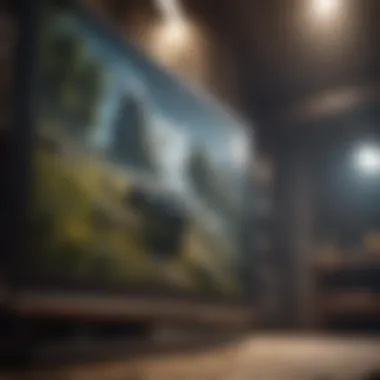 Unmatched Motion Clarity Detailed view of motion clarity on a top-tier TV