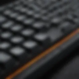 Cutting-Edge Logitech Gaming Keyboard in Action