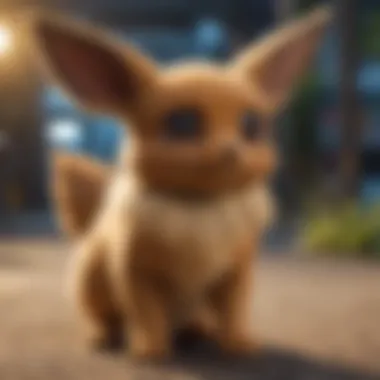 Trainer using special techniques to evolve Eevee into Umbreon in Pokemon GO