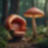 Whimsical Mushroom Chair