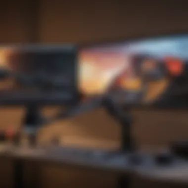 Workspace Transformation with Ultrawide Monitor Arm