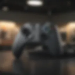Xbox Series S showcased in a retail environment